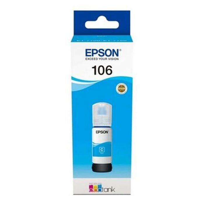 Réservoir d'encre - EPSON - 106 - 70 ml - photo noire - pour EcoTank ET-7700, ET-7750, L7160, L7180