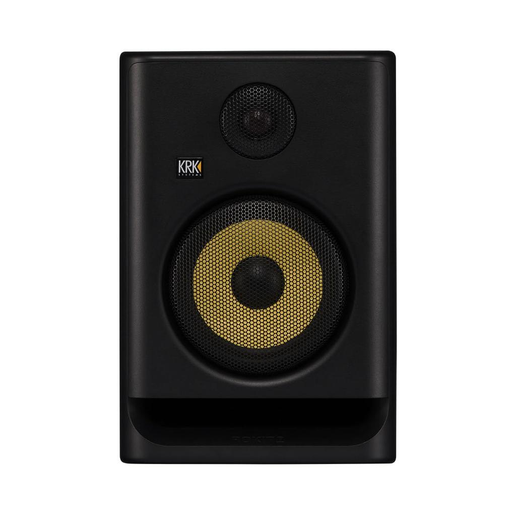 KRK KRK ROKIT Series Aramid Fiber Woofer Silk Dome Tweeter Class D Amplifier Near Field Monitor Speaker RP7G5 Kevlar® 7" 1" Built-in Bi-amp (1 Piece)