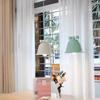 Christmas Bell Macaron Rainbow Iron Pendant Lamp Modern Nordic Bedroom Board Study Home Decoration Chandelier E27 Luster Light