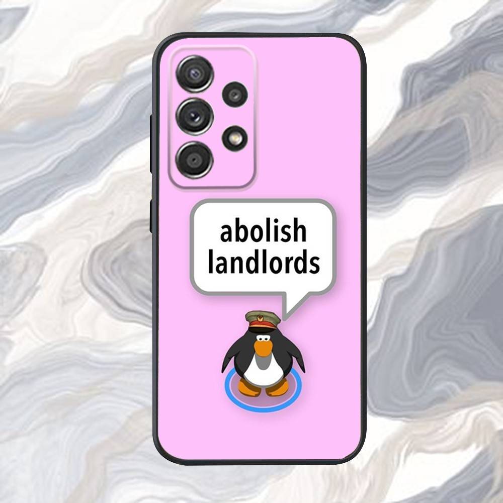 Чехол для телефона C-Clubs Game P-Penguin-ns для Samsung S25, S24, S21, S22, S23, S30, Ultra, S20, Plus, Fe, Lite, Note, 10, 9, 5G Черный