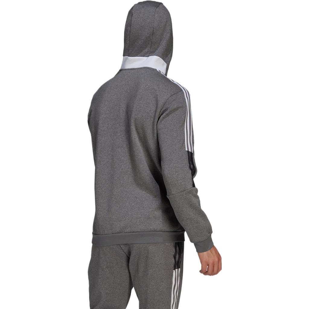 Adidas Tiro 21 Sweat Hoodie Серый меланжевый Мужская уличная одежда GP8805