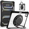 Для iPad Про 11 (2024) Чехол с поворотной подставкой PC+TPU+акриловый чехол для планшета