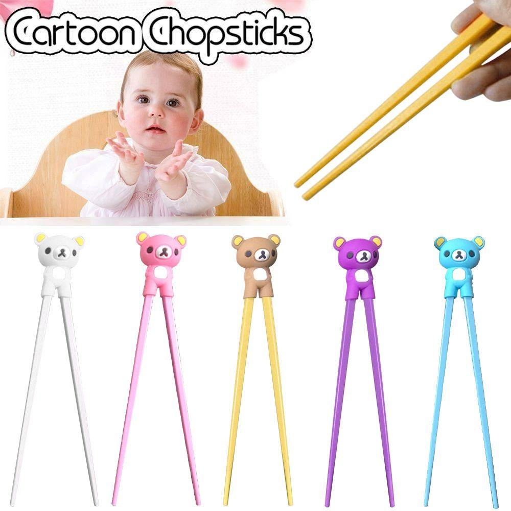 Eating Helper Training Chopsticks Cartoon Bear Beginner Chopstick Learning Chopsticks