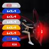 MTDY7 4Pcs Car Door Reflective Stickers Safety Warning Mark For KIA Carnival Niro EV9 K8 Forte Cerato Sportage Ray EV Telluride Seltos