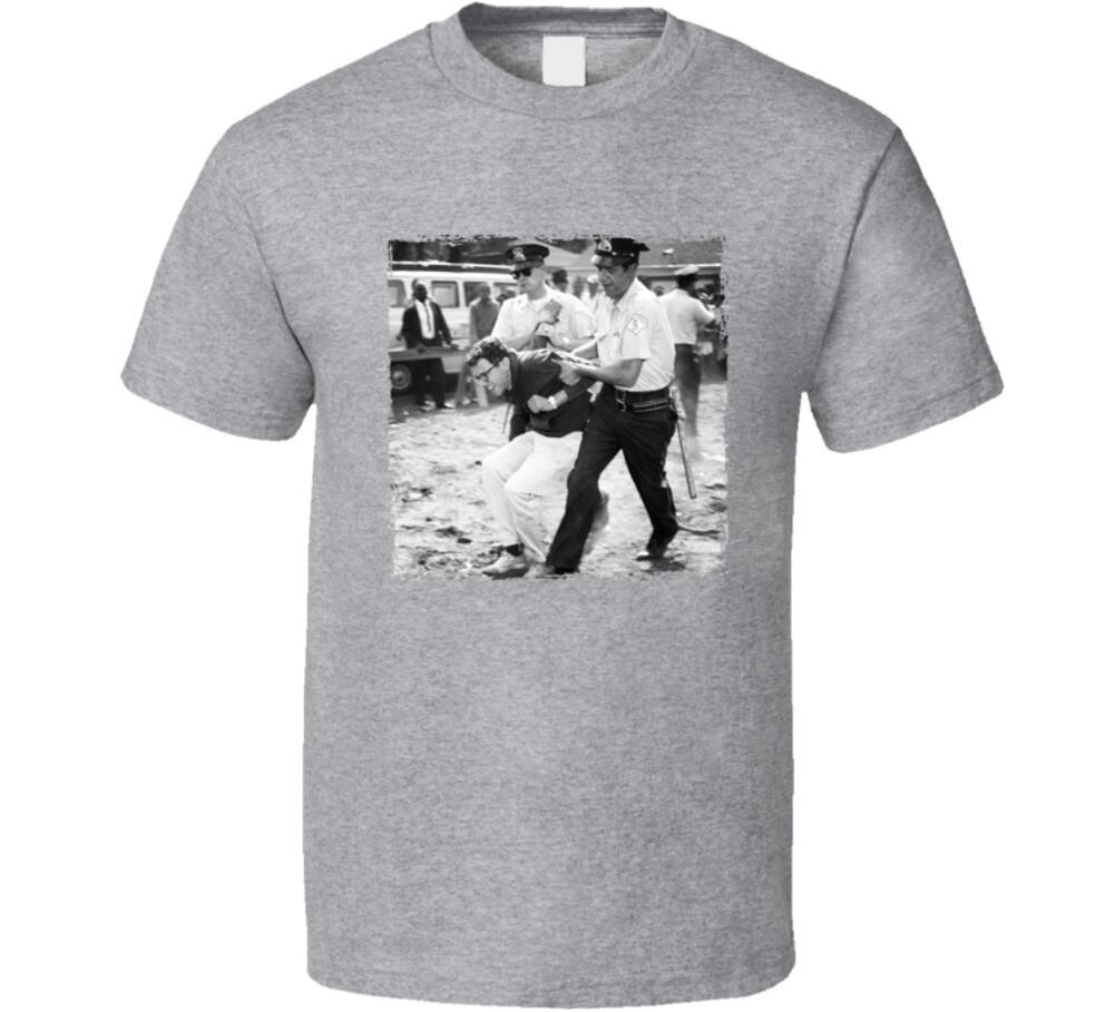 Bernie Sanders Civil Rights Protest Arrest T Shirt
