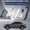 Для Infiniti FX35 45 2003-2004 Автомобильный Стайлинг Аксессуар для Обновления Замена Накладки на Ручку Двери Отделка ABS Пластик Модификация Декорация