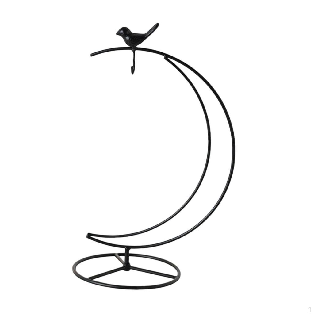 Подставка для демонстрации украшений Железная подвесная универсальная стойка-держатель для цветочных горшков для кафе, офиса, воздушных растений