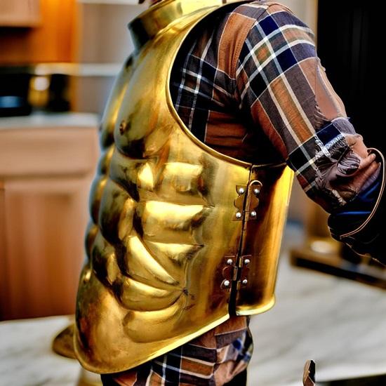 Куртка Golden Medieval Mussels для косплея, ролевых игр и сражений, лучший подарок, костюм на Хэллоуин