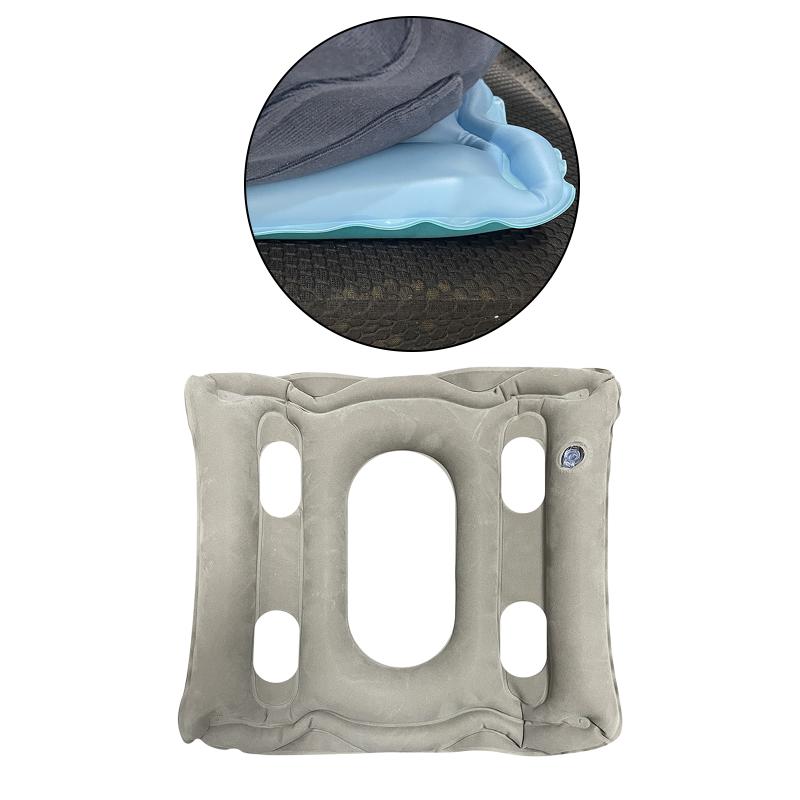 Квадратная воздушная надувная подушка для сиденья, подушка от геморроя для офисного автомобиля, домашнего сиденья, инвалидная коляска, защита позвоночника, защита от пролежней