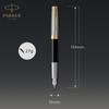 PARKER Sonnet Premium Металл Черный GT Перьевая Ручка Fine 18K Золото Подарочная Коробка Официальная 2119784 И Перо, Перо, Перо, В Комплекте, Импорт,