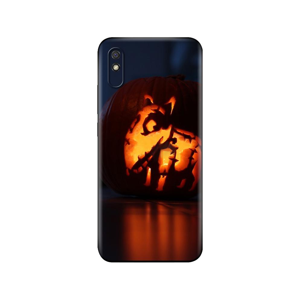 Black Tpu Case For Xiaomi Redmi 7A 8 8A 9 9A 9C Case Redmi Note 8T 8 Pro T Note 9 9S 9 Pro Case Halloween Pumpkin