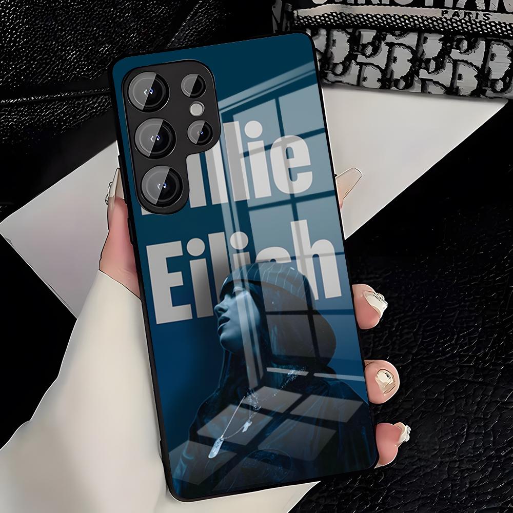Чехол для телефона SINGER B-BILLIE для Samsung A25 A13 A33 5G A54 A36 A35 A56 A52 A14 Ударопрочная стеклянная крышка