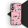 Lovely Panda Cute Silicone Cover for Xiaomi Redmi Note 12 11 10 Pro 10A 10C 12C 13C Note12 12Pro Coque Phone Case