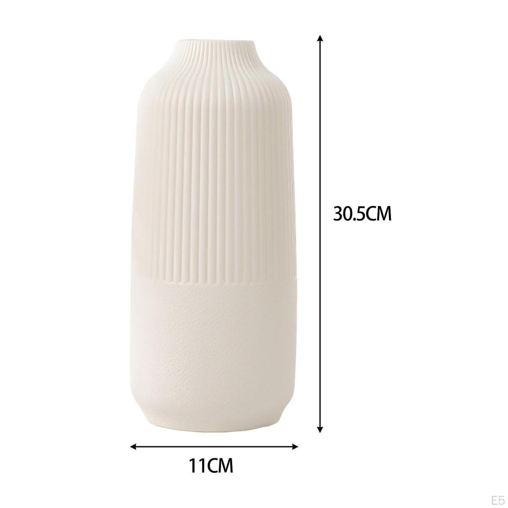 Chic Floral Vase Contemporary Home Decor Accent Piece