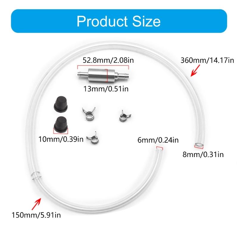 Комплект для прокачки тормозной жидкости для гидравлической тормозной системы Шланг для прокачки тормозов для мотоциклетного сцепления Универсальный шланг для жидкости сцепления