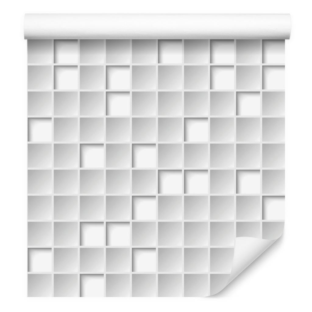3D geometric shapes and squares wallpaper for living room and bedroom 50x1000