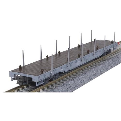 KATO N gauge Rhaetian Railway flatcar R-w 8203 model railroad freight car