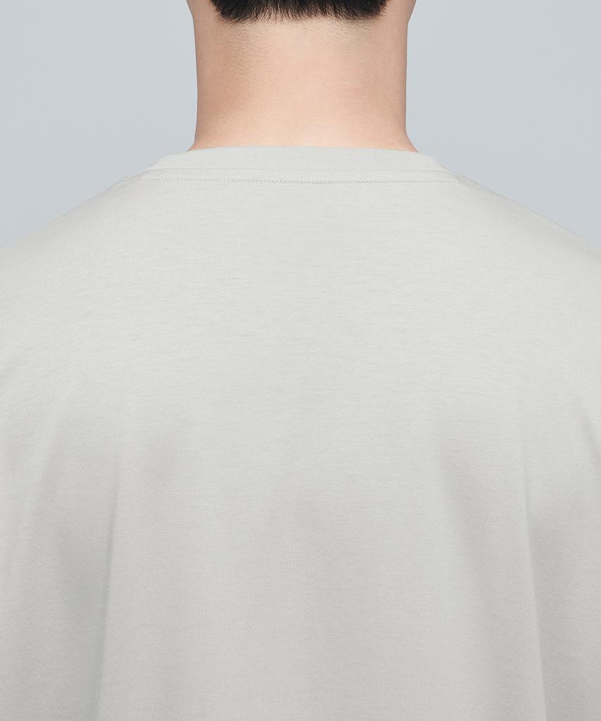 MUSINSA STANDARD Supima Relaxed Crew Neck T-Shirt [Mushroom]