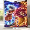 Аниме D-Dragon Ball Игра Мультфильм Фланелевое Одеяло, Ультра Мягкое Теплое Плюшевое Покрывало для Дома Спальни Кровати Дивана Офиса Кемпинга