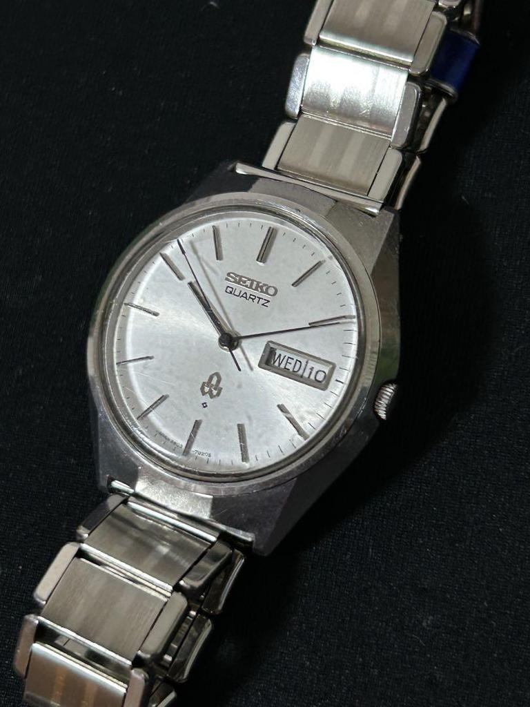 [Б/У] Винтажные кварцевые часы Seiko 38 в рабочем состоянии