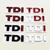 3D ABS Черный Логотип TDI Буквы Наклейка Значок на Задний Багажник Автомобиля для VW Volkswagen Polo Golf 4 5 6 7 Touran Passat Аксессуары