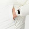 adidas Спортивная серия Lifestyle с капюшоном, удобная модная куртка с длинным рукавом, мужская верхняя одежда, белый цвет JM4613