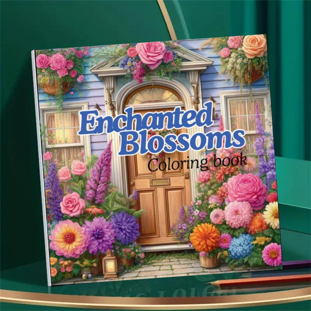 1 шт. Художественная раскраска, оригинальная улучшенная бумага, 70 г/кв. м, 22 шт., раскраски на отдельные страницы, подарок на праздник, день рождения