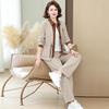 2025 Elegant Spring Tracksuit: Loose-Fit Two-Piece Set for Middle-Aged Women