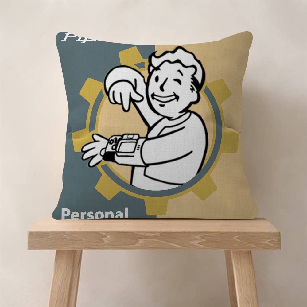 Hot Game FFallouts Vault BBoys Personalized Pillow Dust Cover Bedroom Kids Party Decoration Pillowcase Birthday Children