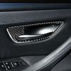 Carbon Fiber Interior Car Interior Door Handle Decorative Frame Trim Cover Stickers For BMW 5 Series F10 2011-2017 Accessories