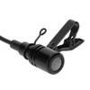 Lavalier Microphone, Professional Clip-on Wired Omnidirectional Lapel Mic with 6.35mm3.5mm Jack, 5m16.4ft Cable for Guitar, Speech, Drums, Piano,
