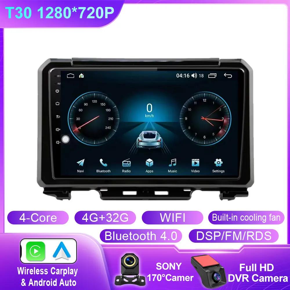 Car Android For Suzuki Jimny 2018 2019 2020 Car Radio Multimedia Stereo Video Player GPS Navigation BT Carplay Auto DSP No 2Din