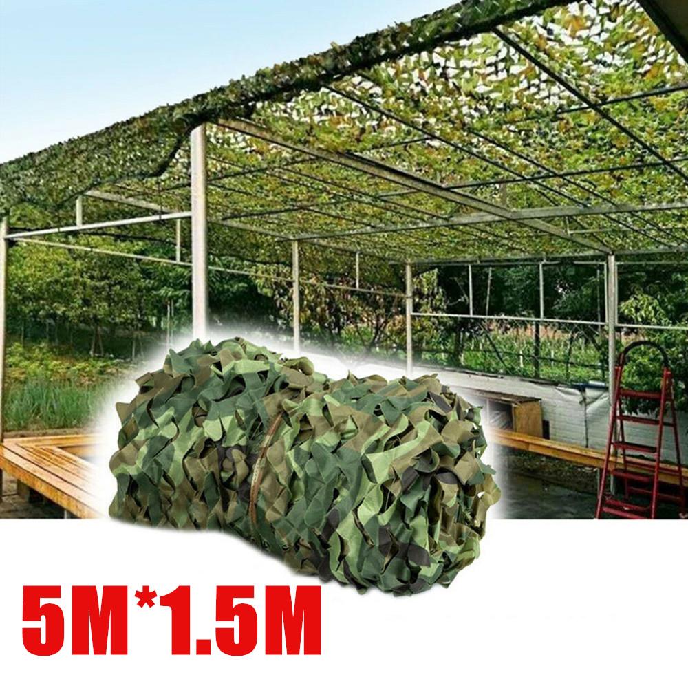 3x5 м 4x6 м Камуфляжная сетка Рулон для оптовой продажи Теневая сетка для Охоты Лесных Тренировок Кемпинга Чехла на Автомобиль Пейнтбола Наблюдения за Птицами