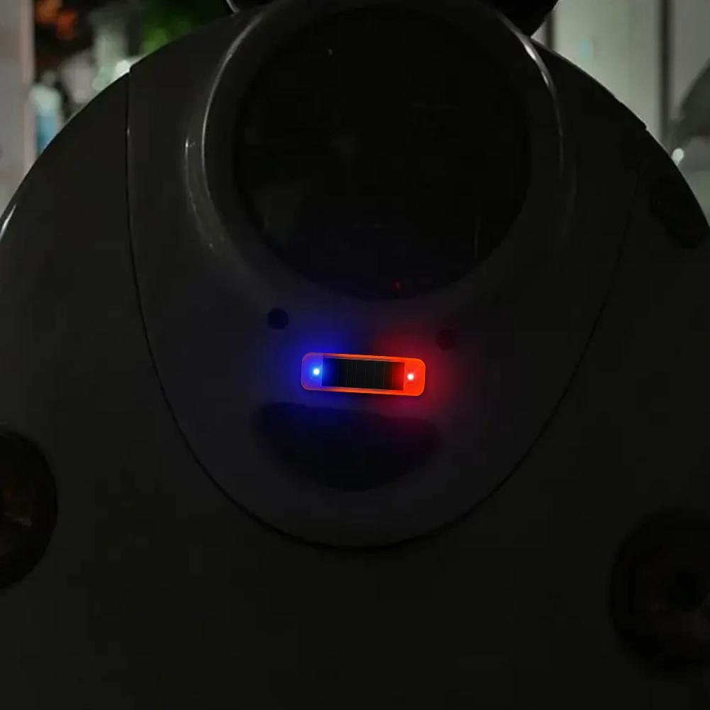 1-10 шт. Мотоциклы Автомобиль Велосипед Мини Светодиодный Беспроводной Предупреждающий Противоугонный Сигнальный Огонь Предотвращение Столкновения Сзади Солнечная Энергия Стробоскоп