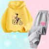 2025 Autumn Korean Girl Clothing Kawaii Kids Clothes Cute Children's Hoodies and Sweatpant 2pcs Set