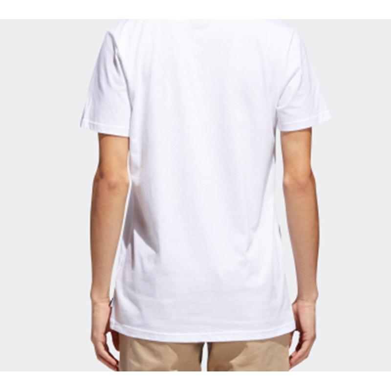 adidas originals StampTee Logo Printing Short Sleeve White Men's CW2360