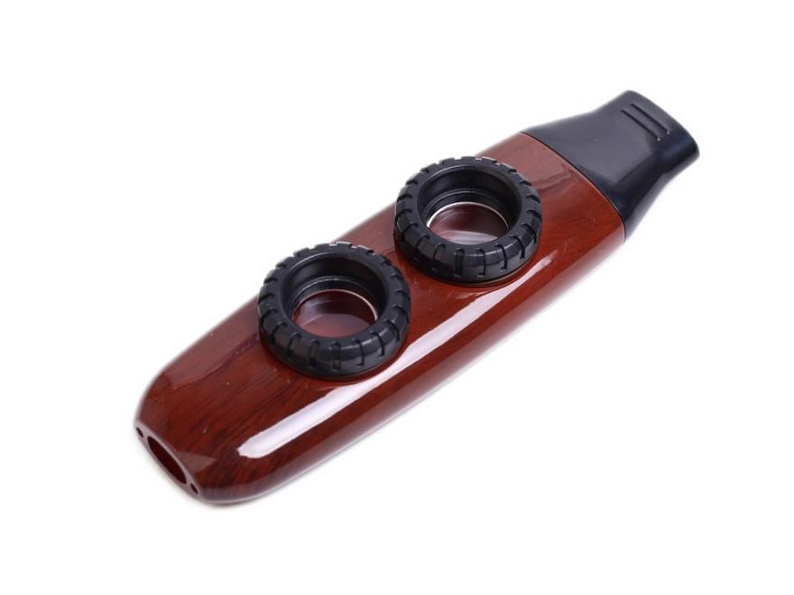 Double Hole Kazoo Flute for Guitar/Ukulele Accompaniment - Beginner Friendly