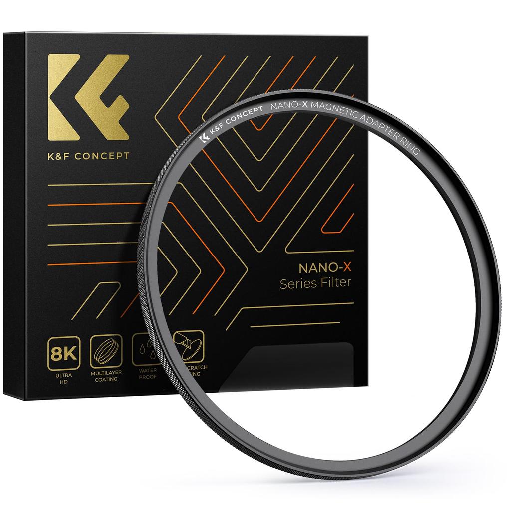 Concept Step Up Ring Magnetic Adapter Ring Attaches a 77mm Magnetic Filter To a 62mm Lens Strong Adsorption Force Quickly Attaches and Detaches the