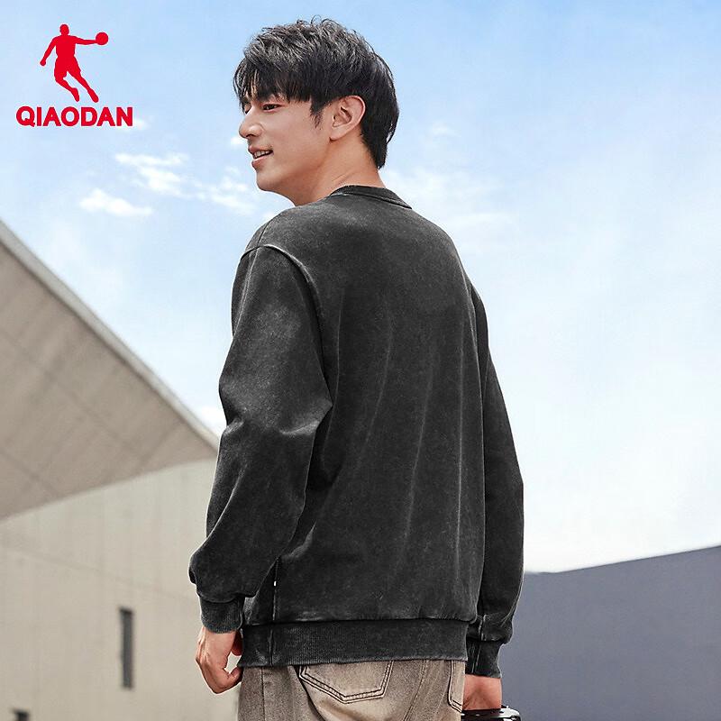 Мужская толстовка Jordan с круглым вырезом, потертая