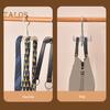 Japanese Style Bag Hook with 360 Degree Rotating Hook Scarf Hat Storage Rack Non-deformation Closet
