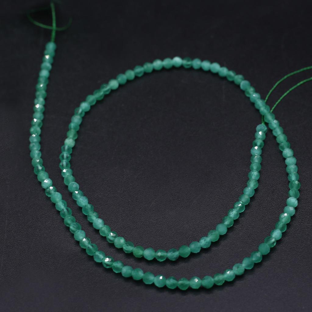 1 нить, граненые бусины из натурального камня, модные опаловые бусины-разделители для изготовления ювелирных изделий, DIY ожерелья, браслеты, подвесные декоративные аксессуары 38 см