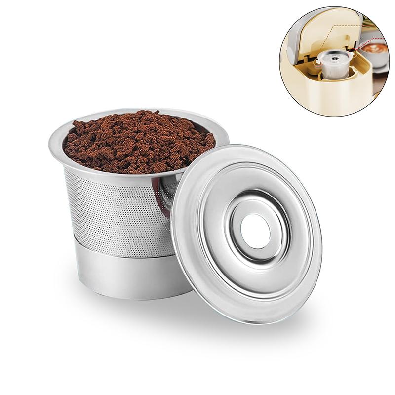 Многоразовые кофейные капсулы K-Cup для Keurig 1.0: Многоразовые K-чашки из нержавеющей стали, многоразовые кофейные фильтры для кофемашины Keurig