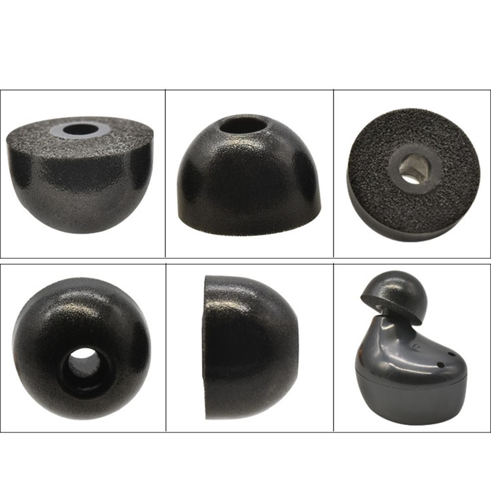 3 Pairs Earbuds Eartips Rebound Ear Pads Memory Foam Replacement Earplugs Ear Tips