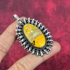 Bumblebee Jasper Pendant, 925 Solid Sterling Silver Gemstone Jewelry, Handmade Pendant, For Mother Day
