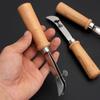 2Pcs Adjustable Leather Edge Stitching Groover Leather Craft Groove Gouge DIY Tool Leather Crimper Slotting and Grooving