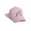Hat Female Couple Bear Embroidered Alphabet Baseball Cap Beige Cap Female Autumn Casual Shade Sun Protection
