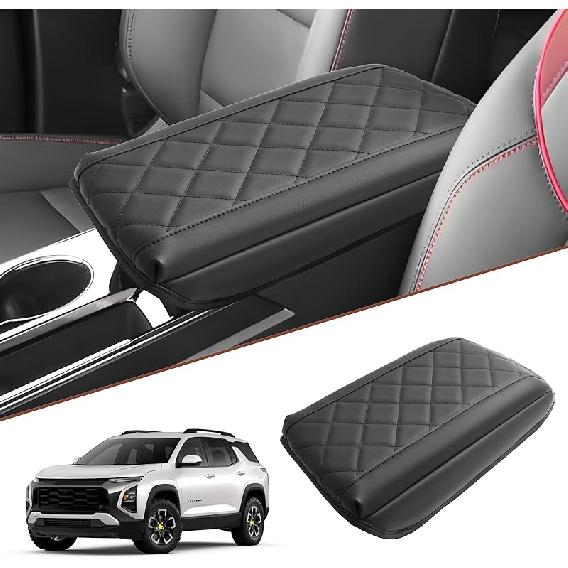 SKTU 2025 2026 Аксессуары для Chevrolet Equinox Накладка на центральную консоль Для 2025 2026 Chevrolet Equinox (LT/ACTIV/RS) Чехол на подлокотник 2025 2026 Equinox Подлокотник