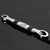 CR-V Key Adjustable Spanner 7-19mm Flexible Hand Tool Rust-proof Universal Wrench  Multitools