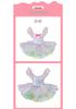 Gradient Sequin Bow Puffy Ballet Skirt for Girls - Fashionable Children's Performance Costume
