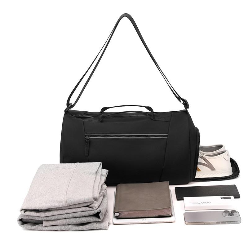 Travel Organizer Gym Bag With Waterproof Fabric And Dry Wet Separation For Men And Women